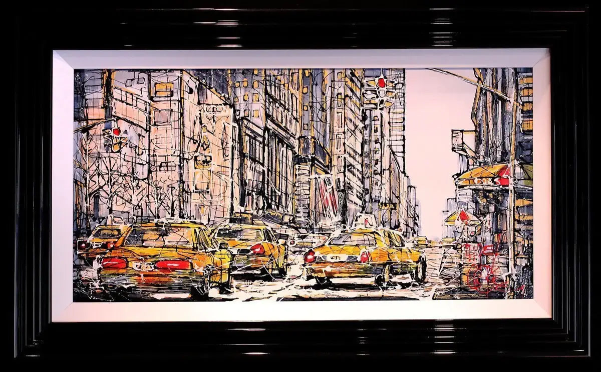 Downtown - SOLD by artist Nigel Cooke - Wyecliffe Galleries