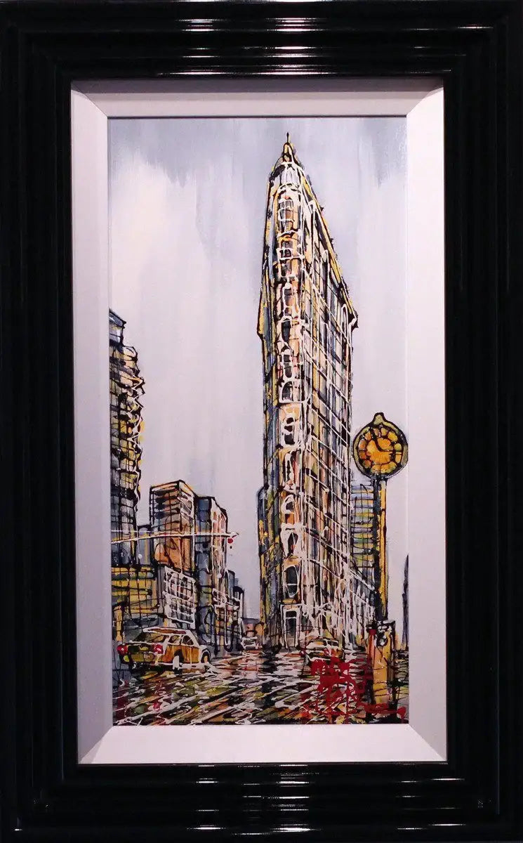 Flatiron Building, New York - SOLD by artist Nigel Cooke - Wyecliffe Galleries