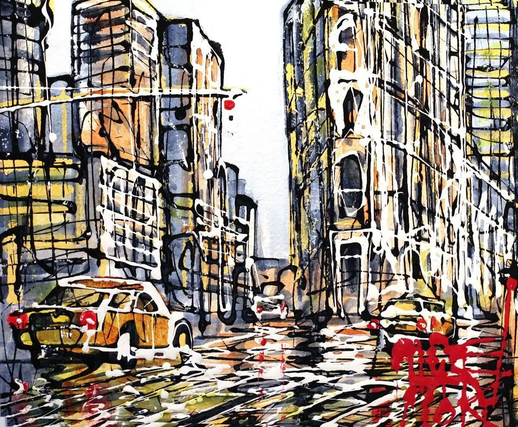 Flatiron Building, New York - SOLD by artist Nigel Cooke - Wyecliffe Galleries