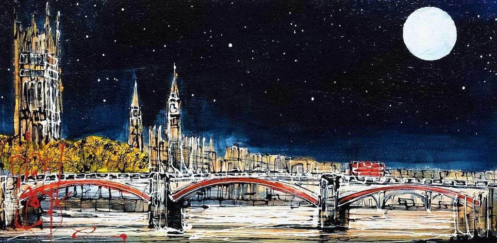 From the Thames - SOLD by artist Nigel Cooke - Wyecliffe Galleries
