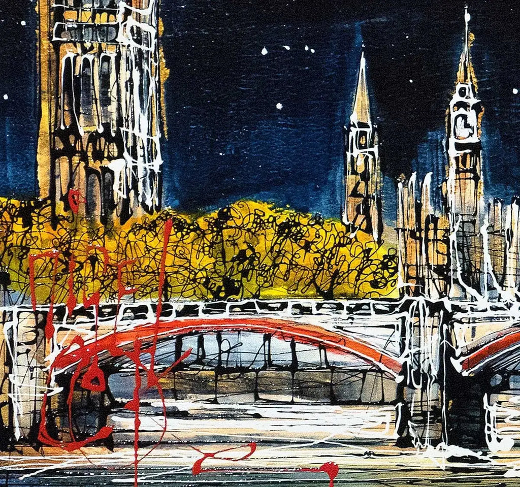 From the Thames - SOLD by artist Nigel Cooke - Wyecliffe Galleries