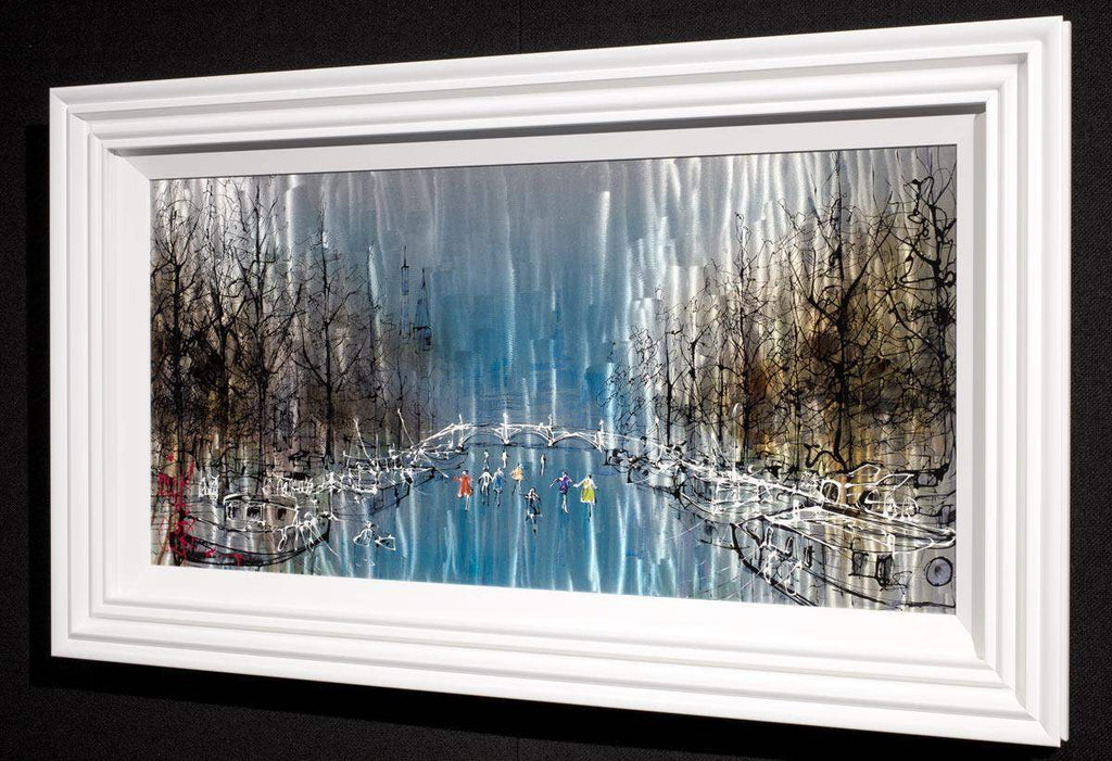 Frost Fair - Original - SOLD by artist Nigel Cooke - Wyecliffe Galleries