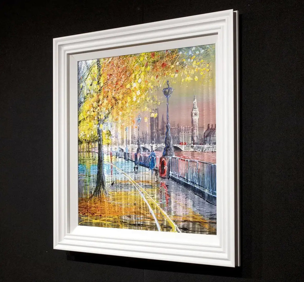 Glistening City - Original - SOLD by artist Nigel Cooke - Wyecliffe Galleries