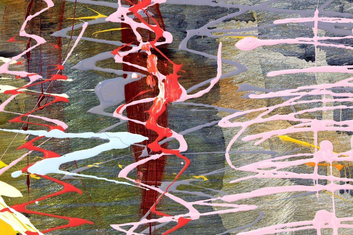 Glistening City - Original - SOLD by artist Nigel Cooke - Wyecliffe Galleries