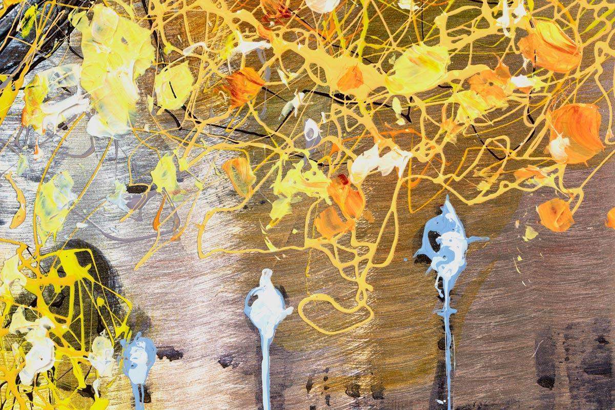 Glistening City - Original - SOLD by artist Nigel Cooke - Wyecliffe Galleries