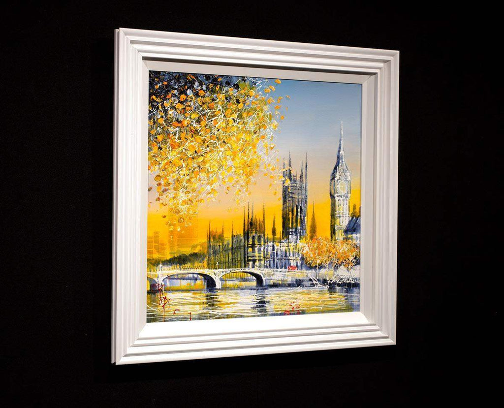 Golden Glow - Original - SOLD by artist Nigel Cooke - Wyecliffe Galleries