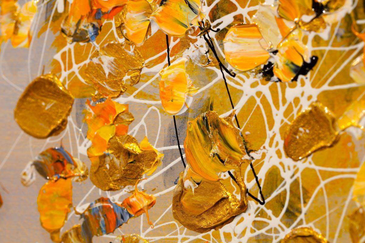 Golden Glow - Original - SOLD by artist Nigel Cooke - Wyecliffe Galleries