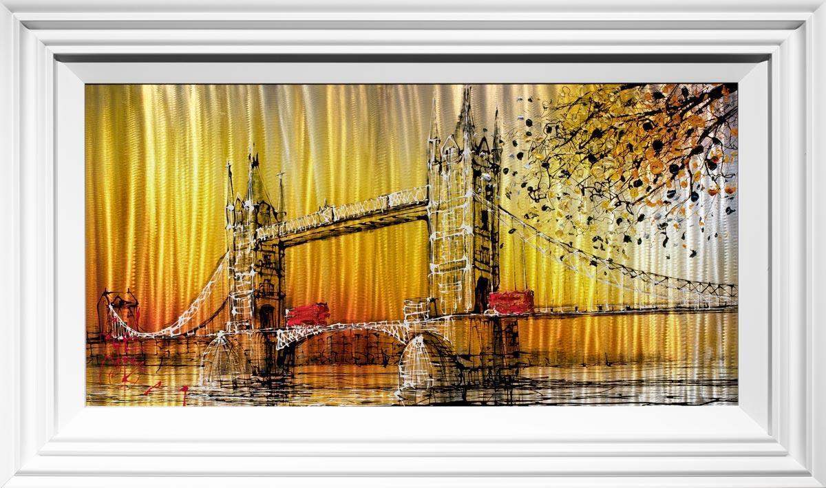 Golden Hour - SOLD by artist Nigel Cooke - Wyecliffe Galleries