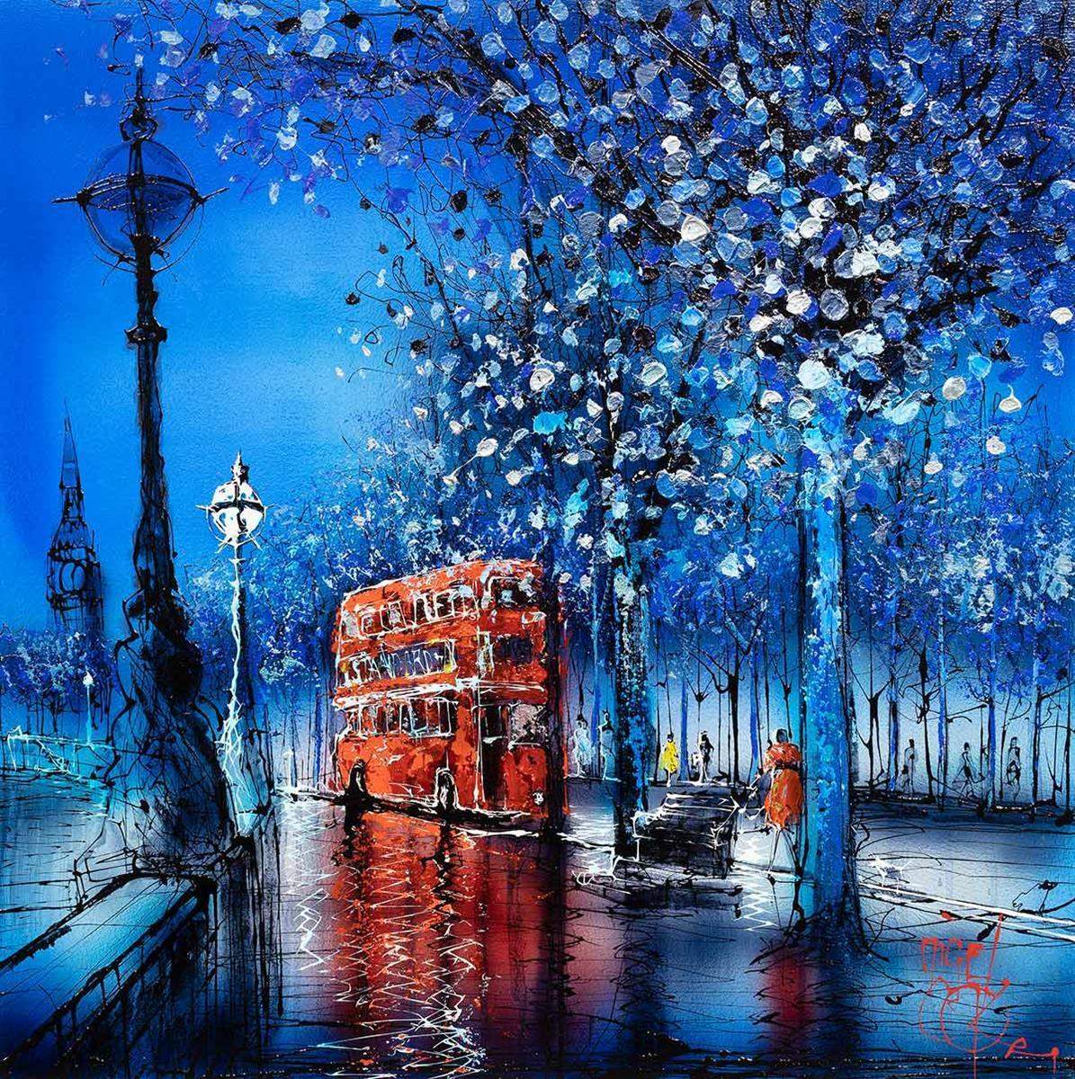 Great Britain - Original - SOLD by artist Nigel Cooke - Wyecliffe Galleries