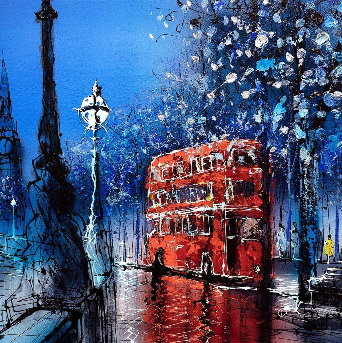 Great Britain - Original - SOLD by artist Nigel Cooke - Wyecliffe Galleries