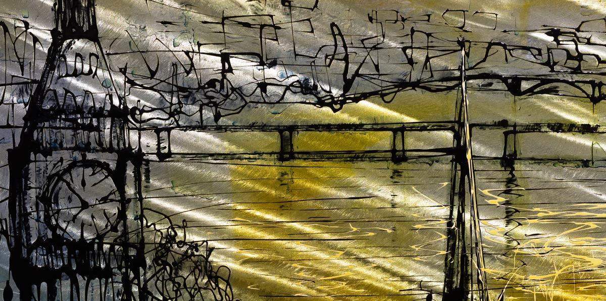 Heart Of The City - Original -SOLD by artist Nigel Cooke - Wyecliffe Galleries