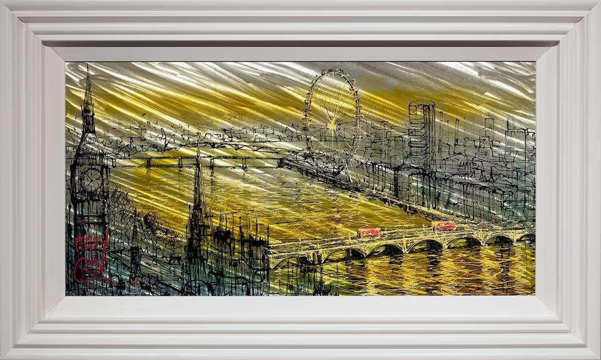 Heart Of The City - Original -SOLD by artist Nigel Cooke - Wyecliffe Galleries