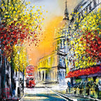 In Good Company - Original - SOLD by artist Nigel Cooke - Wyecliffe Galleries