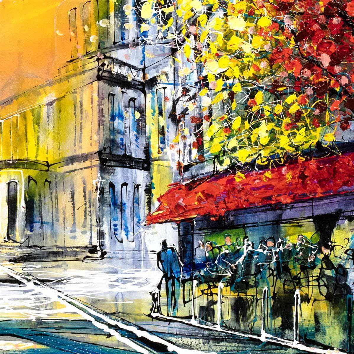 In Good Company - Original - SOLD by artist Nigel Cooke - Wyecliffe Galleries