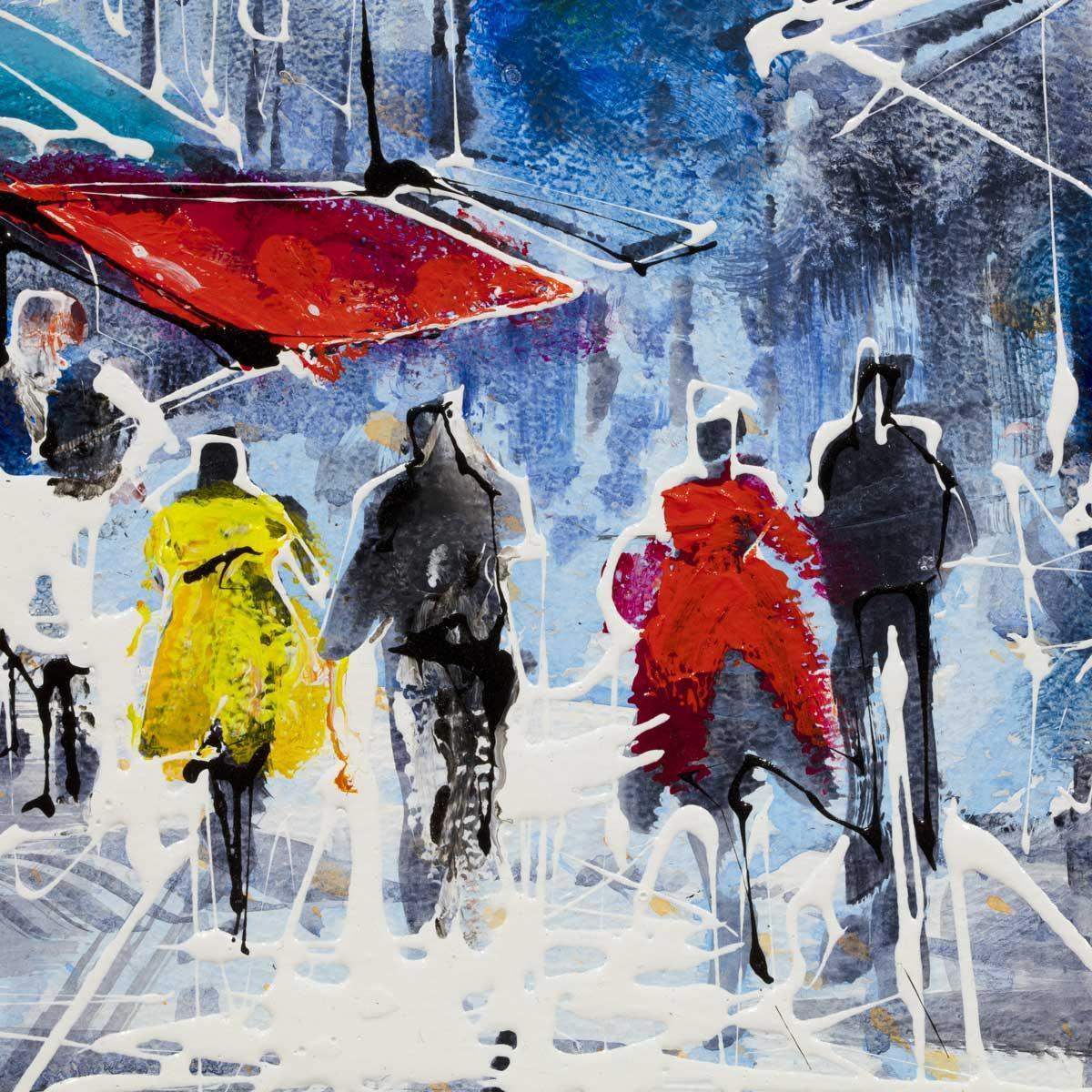 J'adore Paris! - Original - SOLD by artist Nigel Cooke - Wyecliffe Galleries