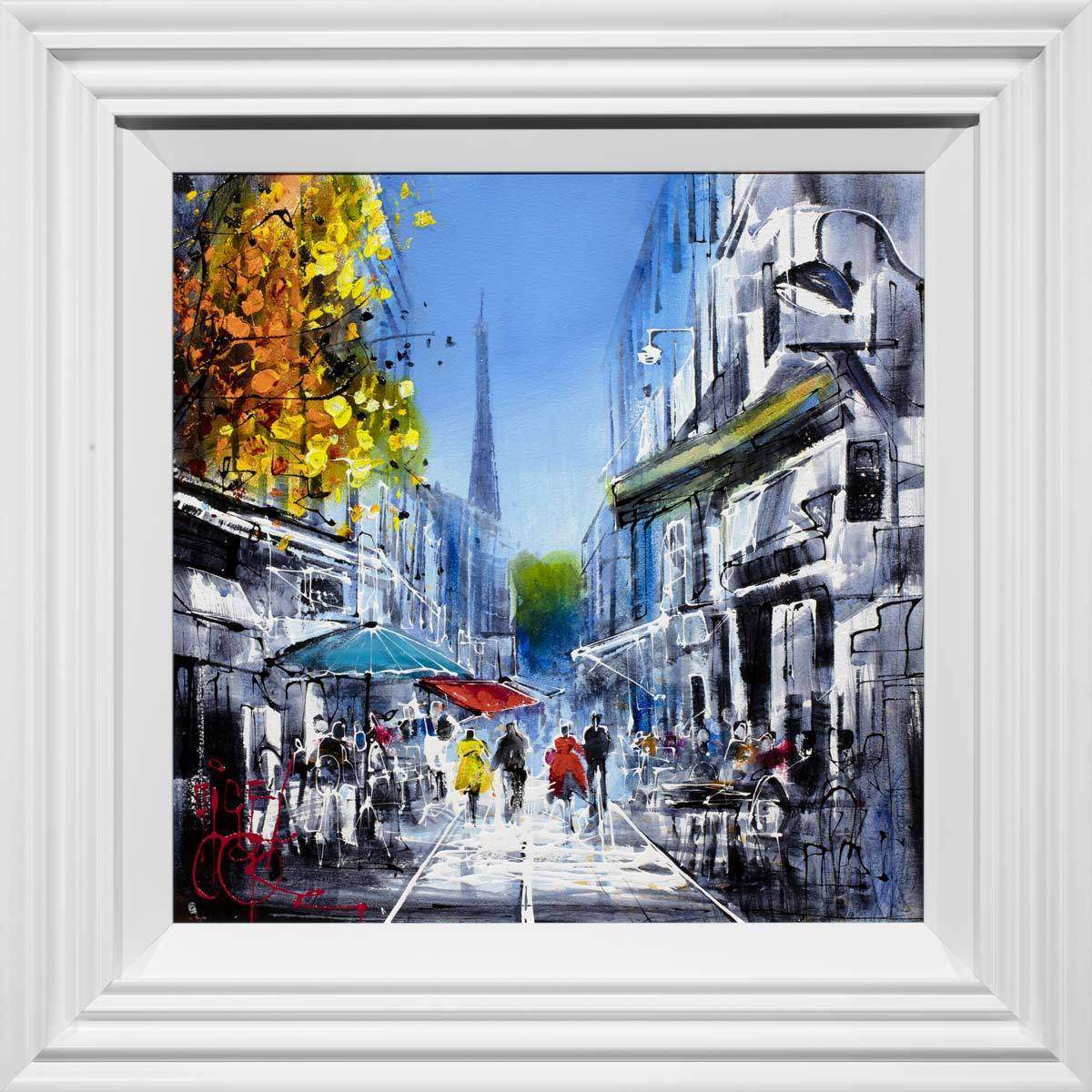 J'adore Paris! - Original - SOLD by artist Nigel Cooke - Wyecliffe Galleries
