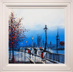 Lady in Red - Original - SOLD by artist Nigel Cooke - Wyecliffe Galleries