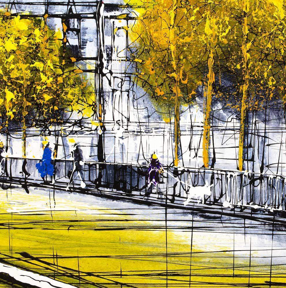 Legacies of London - Original - SOLD by artist Nigel Cooke - Wyecliffe Galleries