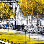 Legacies of London - Original - SOLD by artist Nigel Cooke - Wyecliffe Galleries