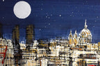London By Night - SOLD by artist Nigel Cooke - Wyecliffe Galleries