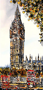 London Calling - SOLD by artist Nigel Cooke - Wyecliffe Galleries