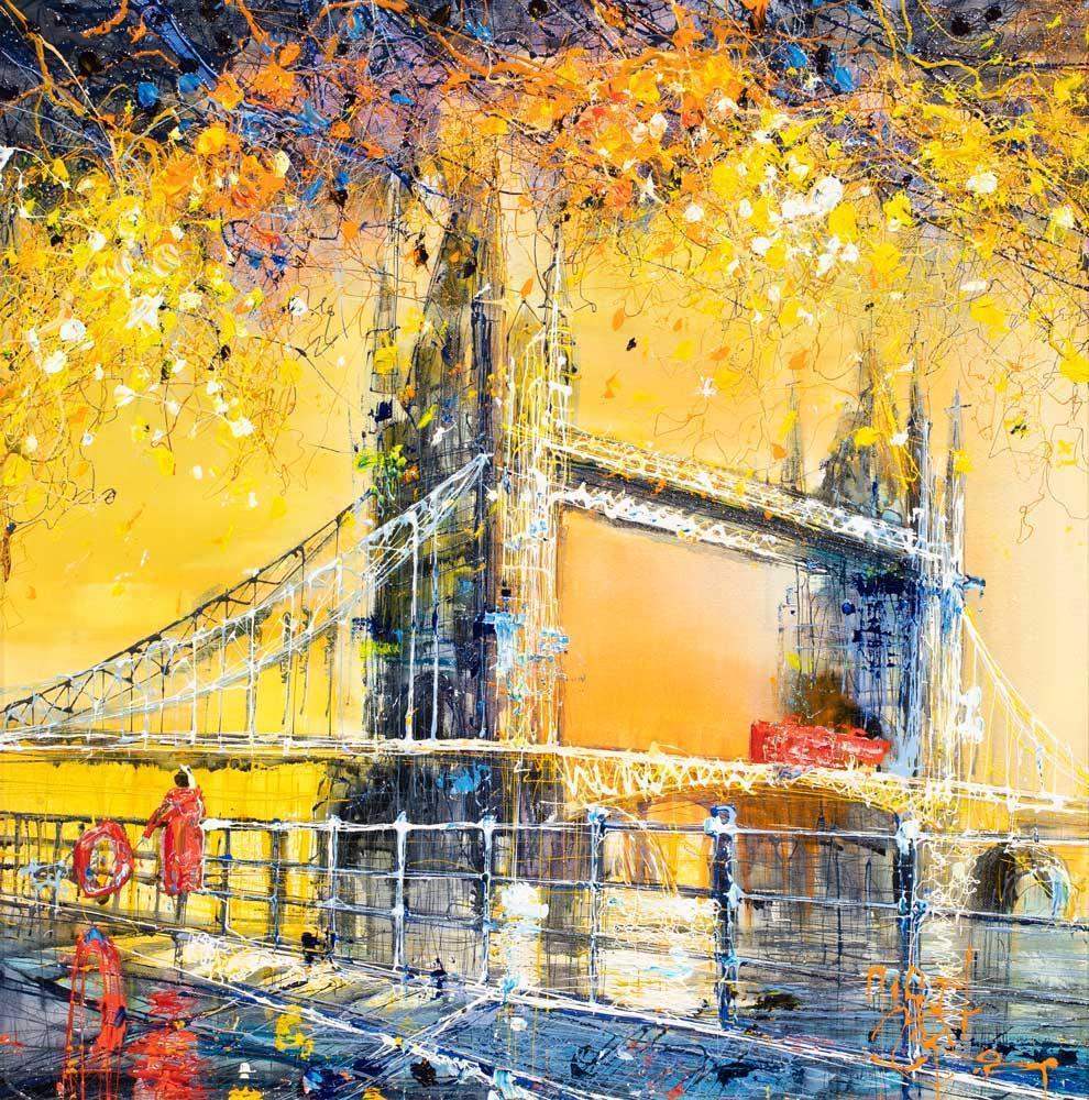 London Connection - Original - SOLD by artist Nigel Cooke - Wyecliffe Galleries