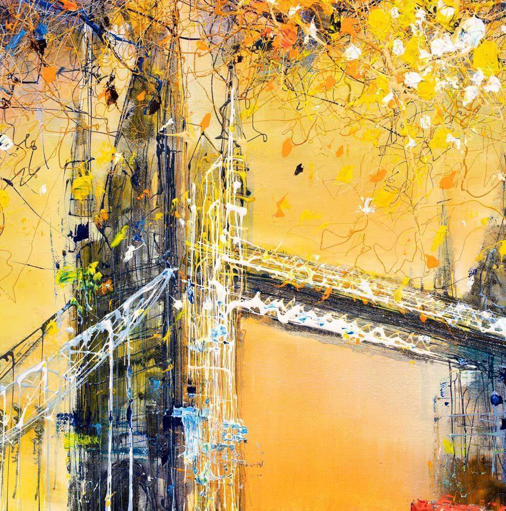 London Connection - Original - SOLD by artist Nigel Cooke - Wyecliffe Galleries