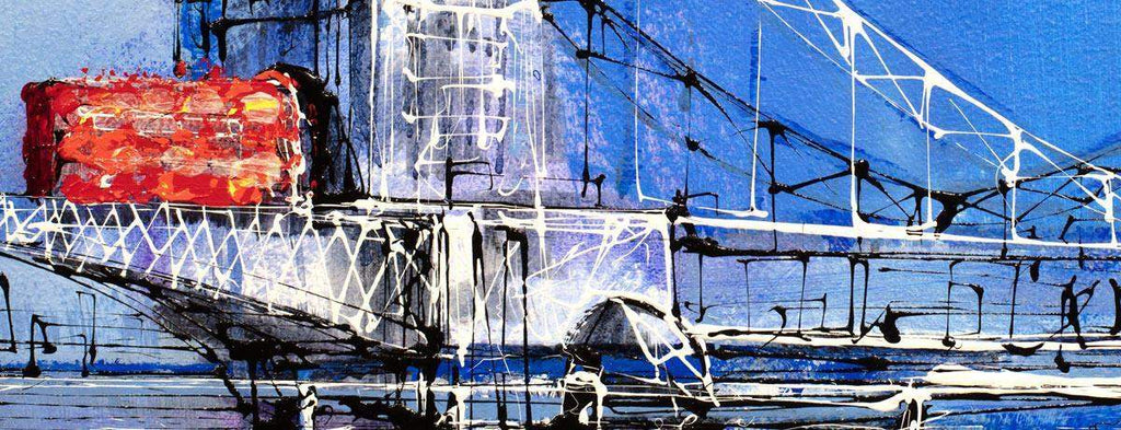 London Freeze - SOLD by artist Nigel Cooke - Wyecliffe Galleries