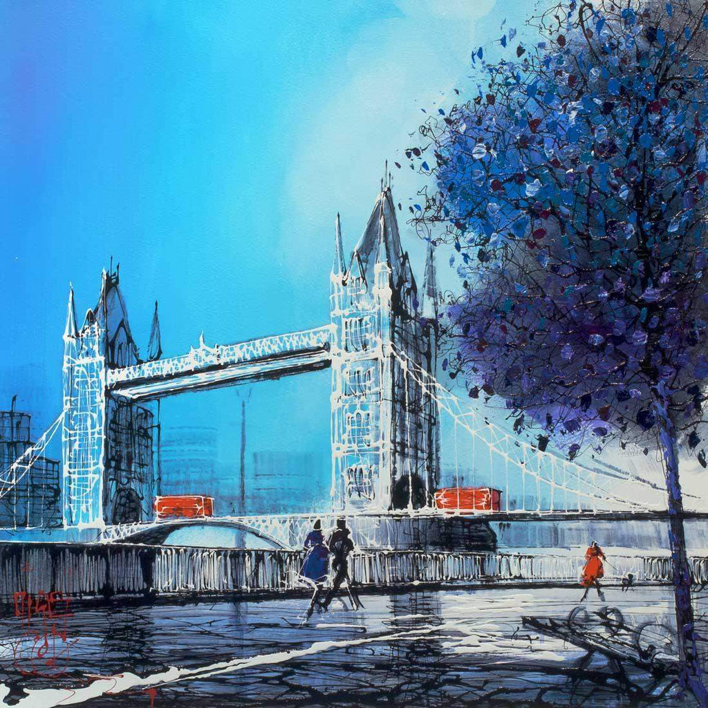 London Hues - SOLD by artist Nigel Cooke - Wyecliffe Galleries