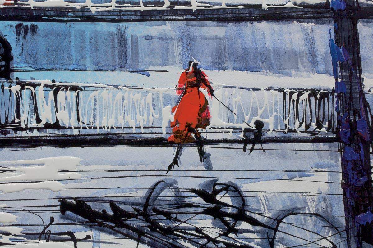 London Hues - SOLD by artist Nigel Cooke - Wyecliffe Galleries