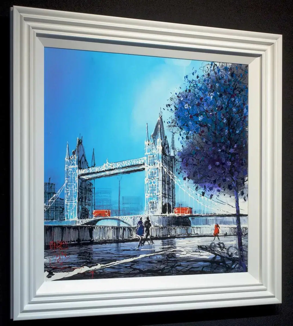 London Hues - SOLD by artist Nigel Cooke - Wyecliffe Galleries