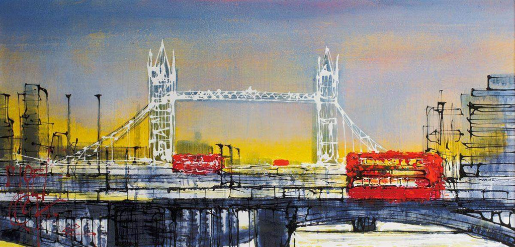 London Wakes - Original - SOLD by artist Nigel Cooke - Wyecliffe Galleries