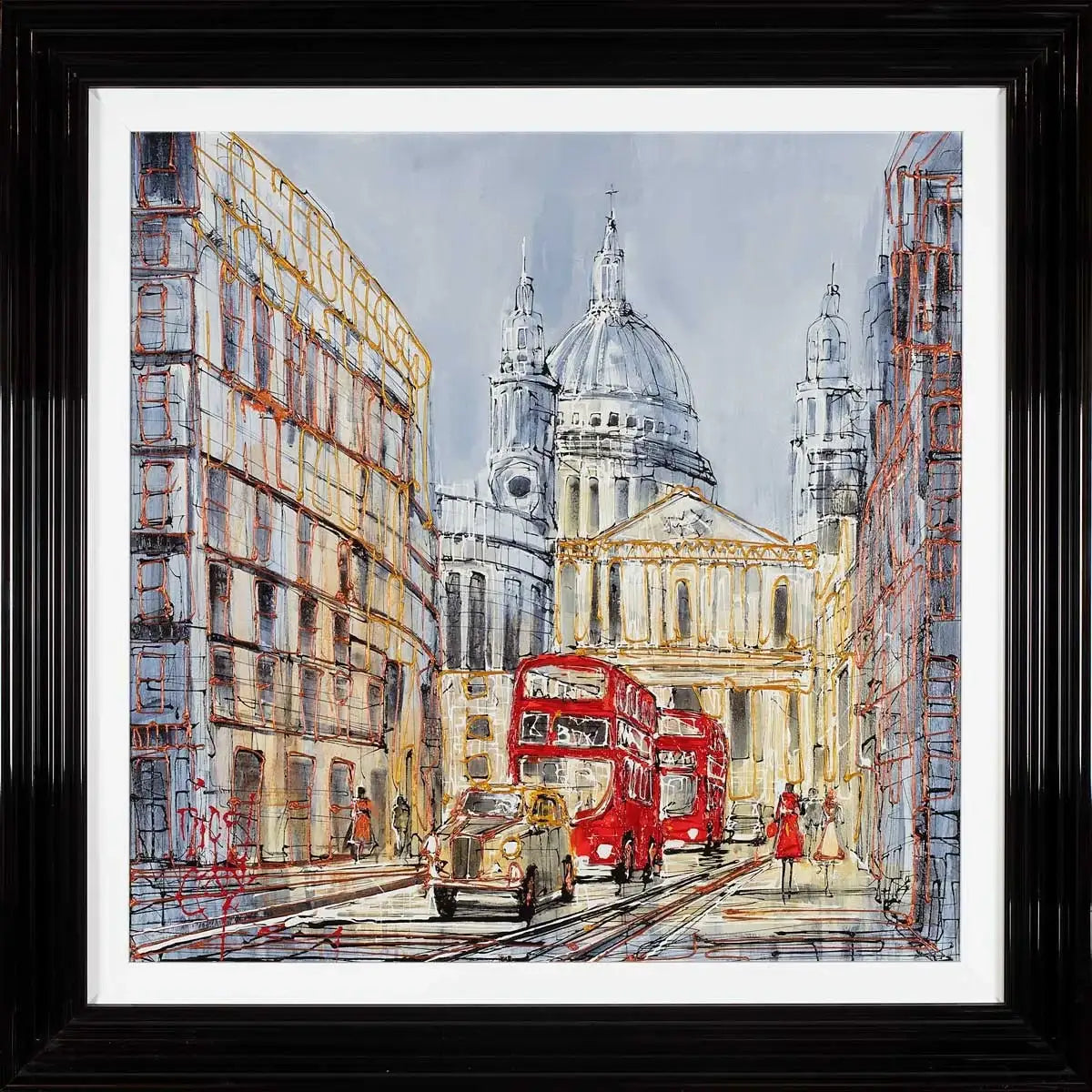 Ludgate Circus - SOLD OUT by artist Nigel Cooke - Wyecliffe Galleries