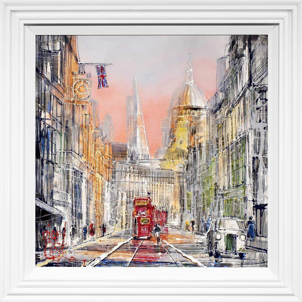 Meet Me At St Pauls - Original - SOLD by artist Nigel Cooke - Wyecliffe Galleries