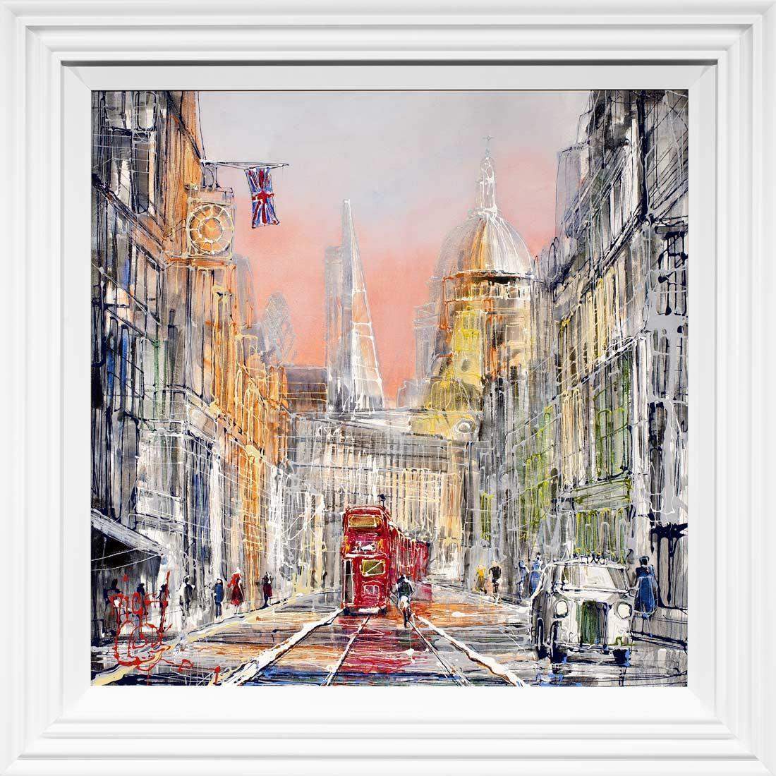 Meet Me At St Pauls - Original - SOLD by artist Nigel Cooke - Wyecliffe Galleries