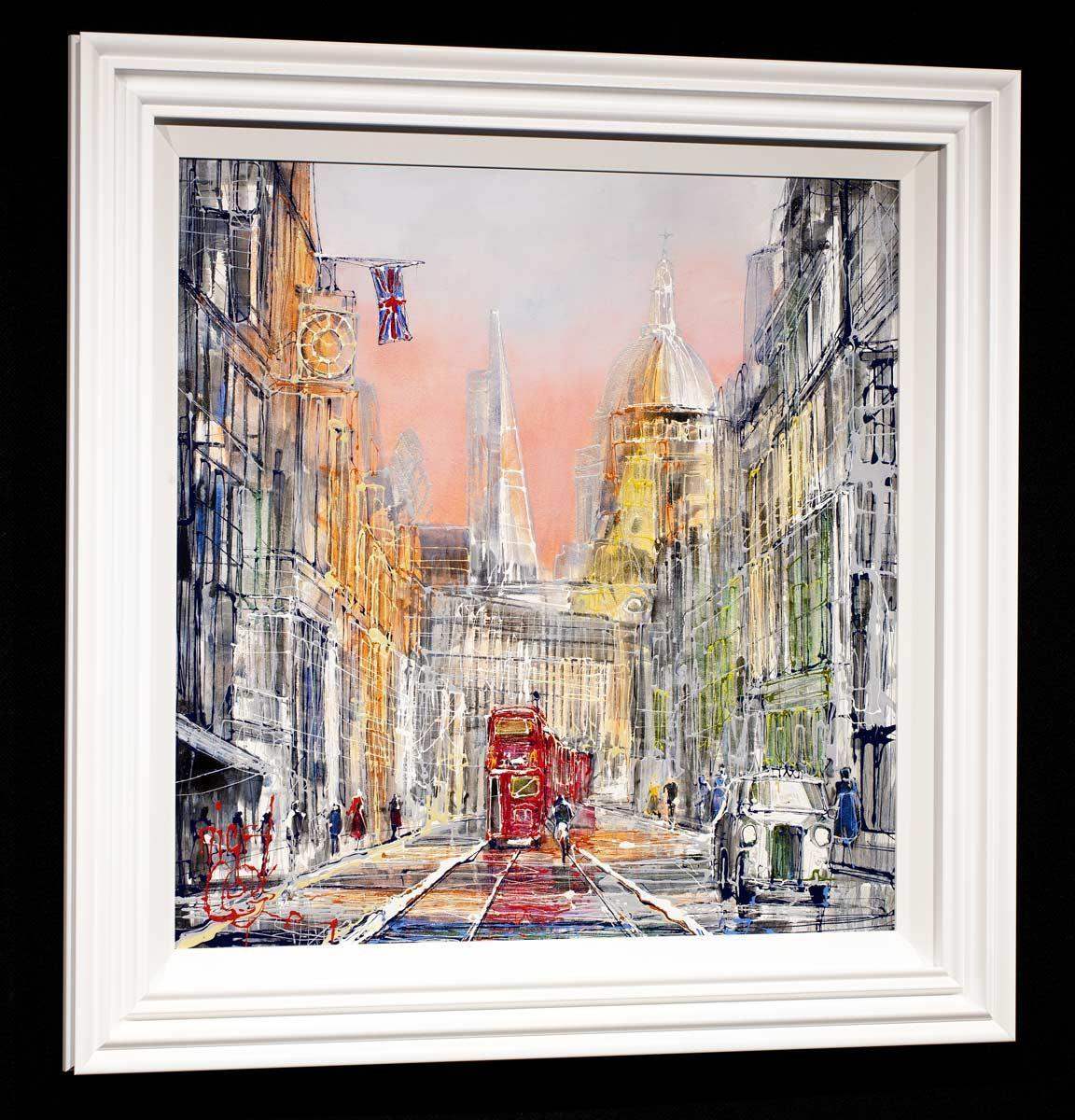 Meet Me At St Pauls - Original - SOLD by artist Nigel Cooke - Wyecliffe Galleries