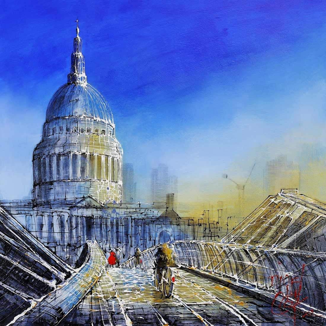 Millennium Dreams - SOLD by artist Nigel Cooke - Wyecliffe Galleries