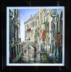 On the Water, Venice - SOLD by artist Nigel Cooke - Wyecliffe Galleries