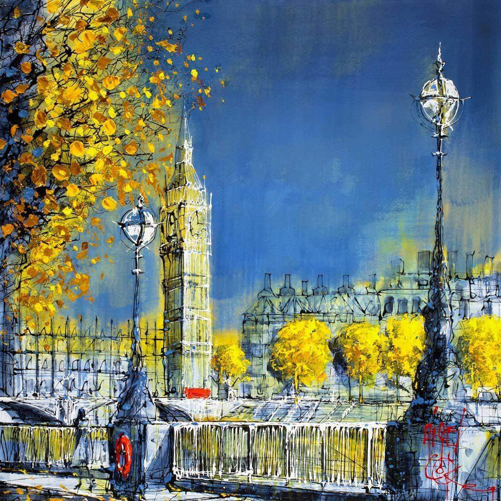 One Last Chime - Original - SOLD by artist Nigel Cooke - Wyecliffe Galleries