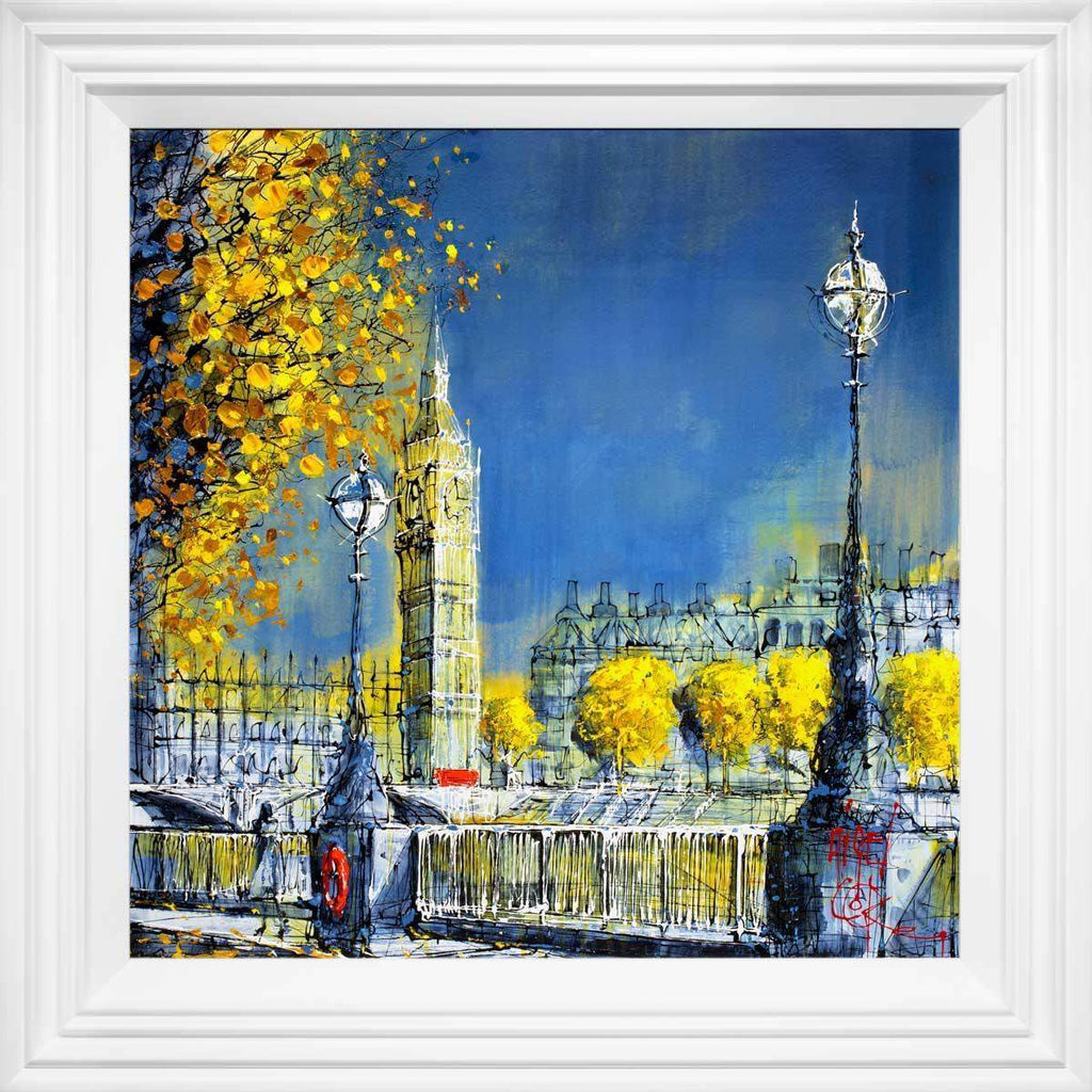 One Last Chime - Original - SOLD by artist Nigel Cooke - Wyecliffe Galleries