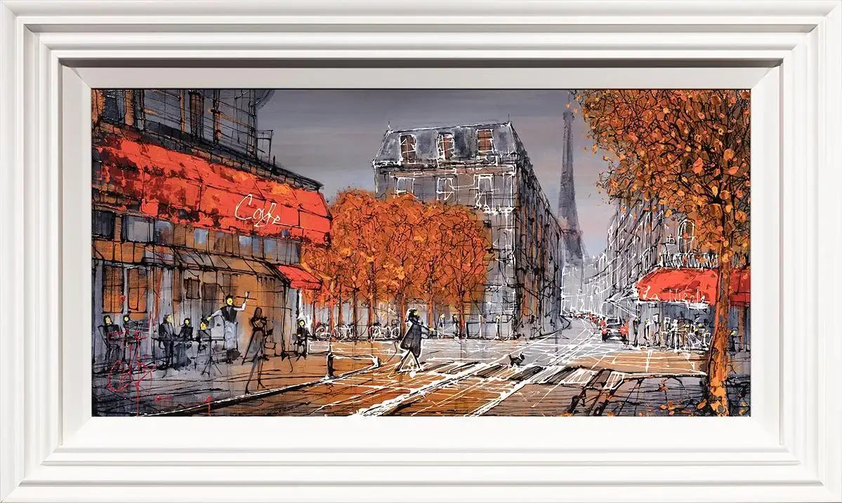 Paint The Town Red - Original - SOLD by artist Nigel Cooke - Wyecliffe Galleries