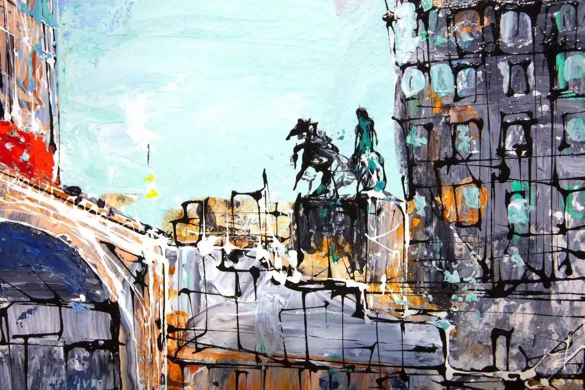 Palace of Westminster - Original - SOLD by artist Nigel Cooke - Wyecliffe Galleries