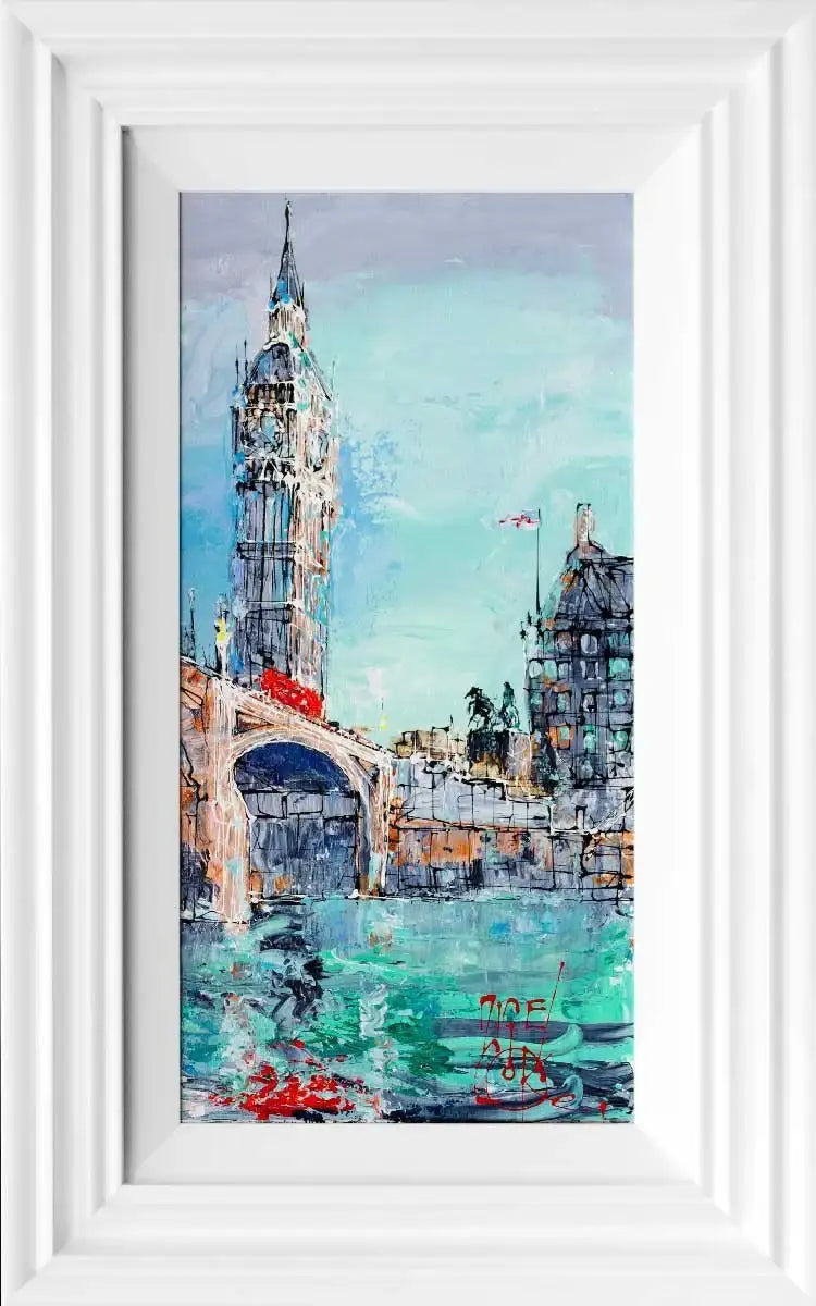 Palace of Westminster - Original - SOLD by artist Nigel Cooke - Wyecliffe Galleries