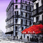 Paris Dreaming - SOLD by artist Nigel Cooke - Wyecliffe Galleries