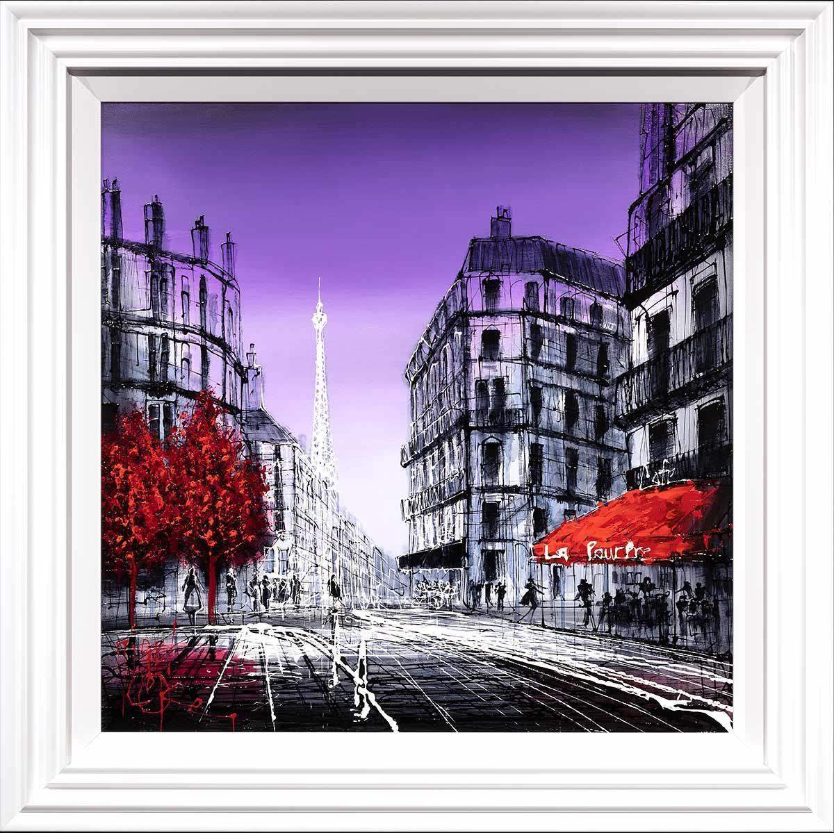 Paris Dreaming - SOLD by artist Nigel Cooke - Wyecliffe Galleries