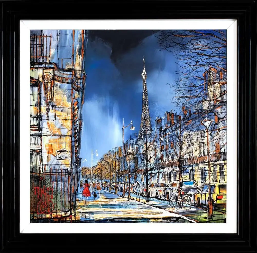 Parisian Chic - SOLD by artist Nigel Cooke - Wyecliffe Galleries