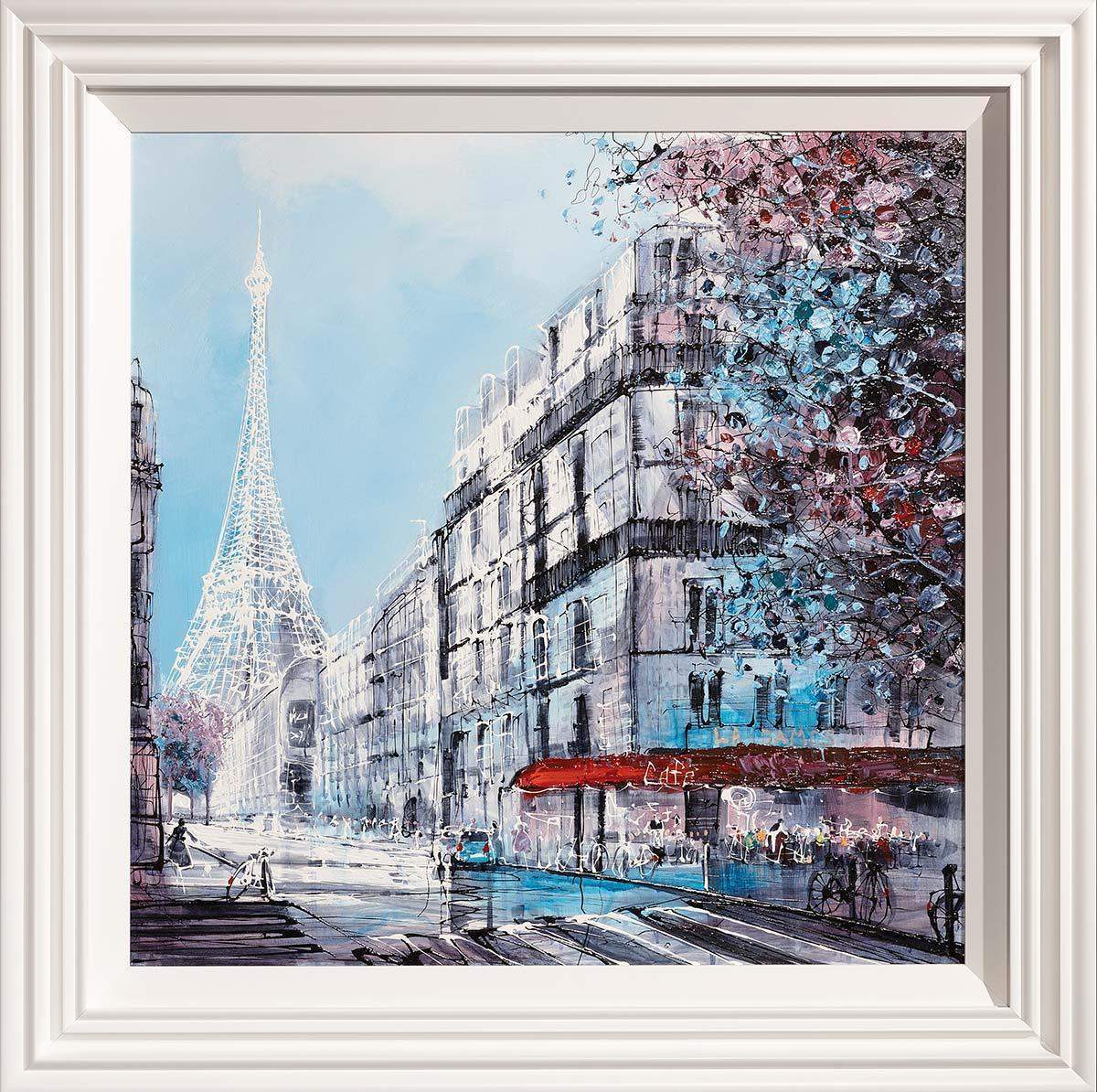 Parisian Winter - Original - SOLD by artist Nigel Cooke - Wyecliffe Galleries