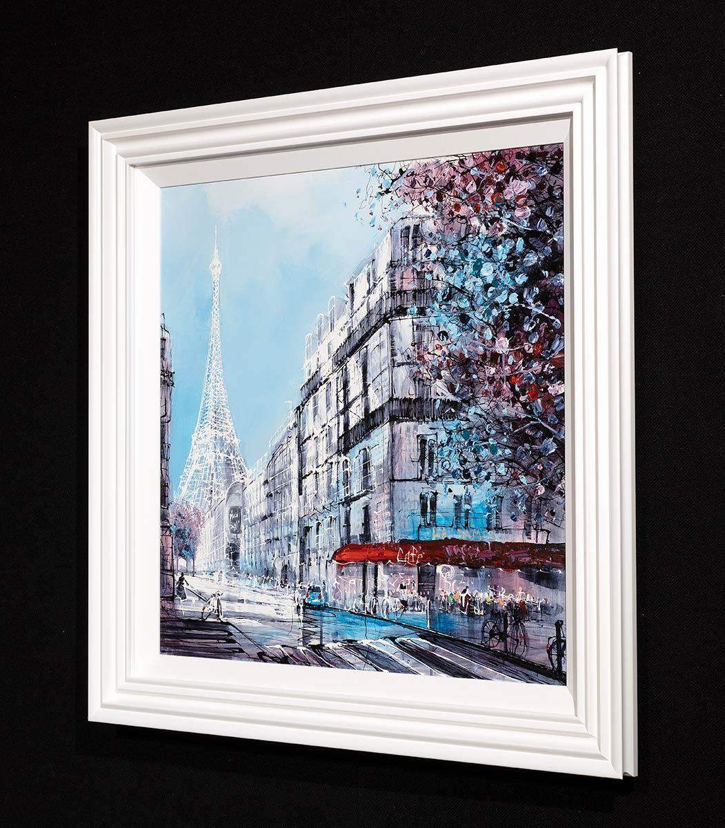 Parisian Winter - Original - SOLD by artist Nigel Cooke - Wyecliffe Galleries