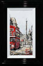 Passing Trafalgar - SOLD by artist Nigel Cooke - Wyecliffe Galleries