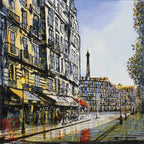 Petit Dejeuner - SOLD by artist Nigel Cooke - Wyecliffe Galleries